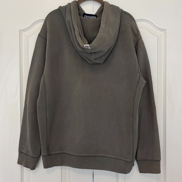 Hunter Green Aeropostale Sm Hooded Sweatshirt - Picture 4 of 7